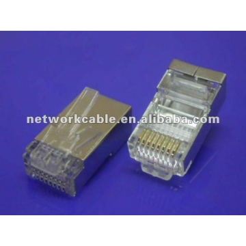 Connecteur RJ45 en métal / fiche / modulaire